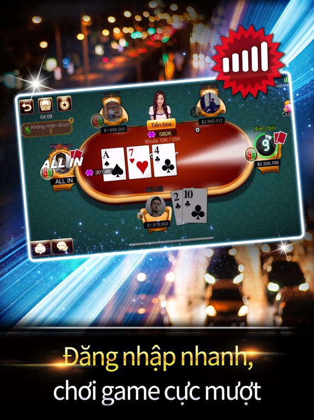 Tiêu đề đã được dịch sang tiếng Việt: **Đánh Bài Tiến Lên Đổi Thẻ Cao** Ảnh chụp màn hình trò chơi